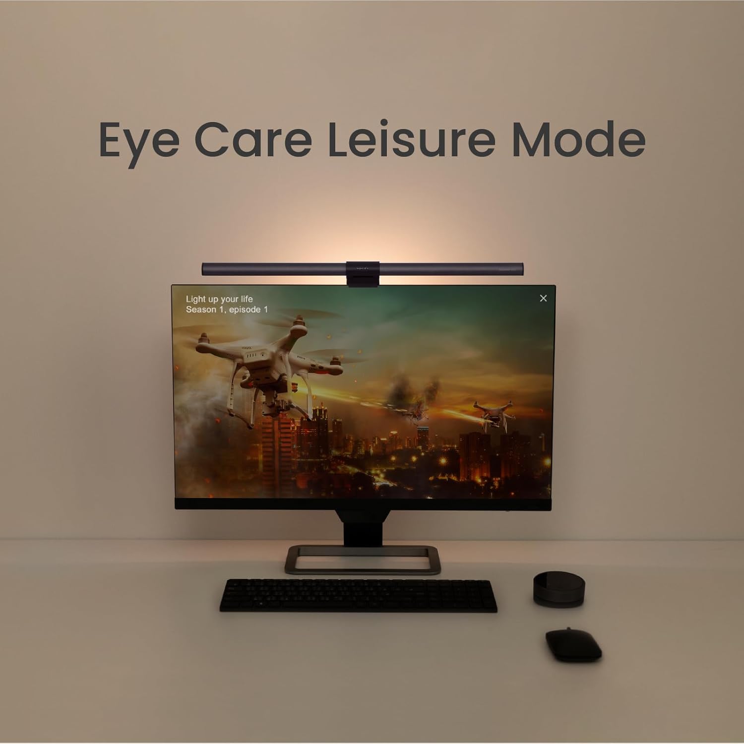 Product image of BenQ ScreenBar Halo LED Monitor Light from Amazon