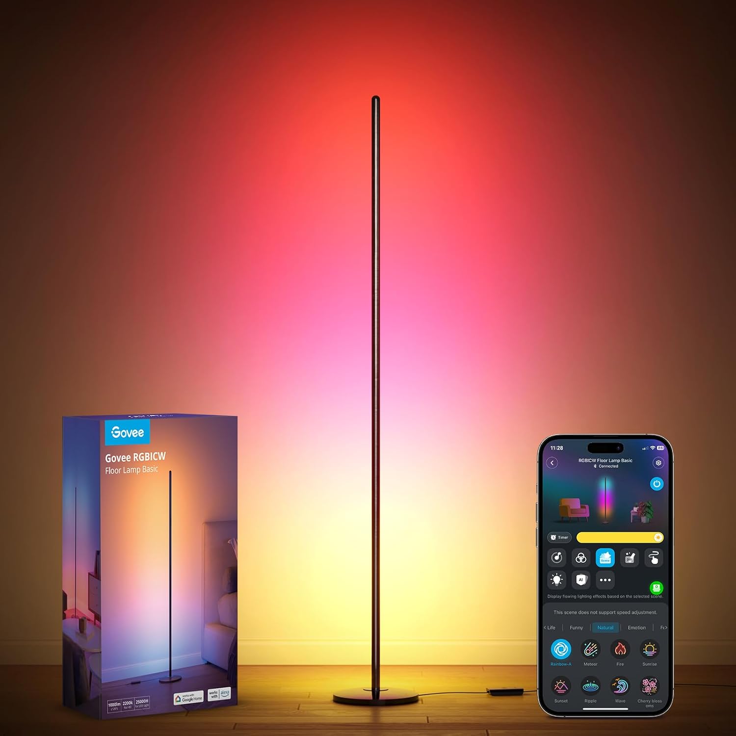 Product image of Smart Corner Floor Lamp from Amazon