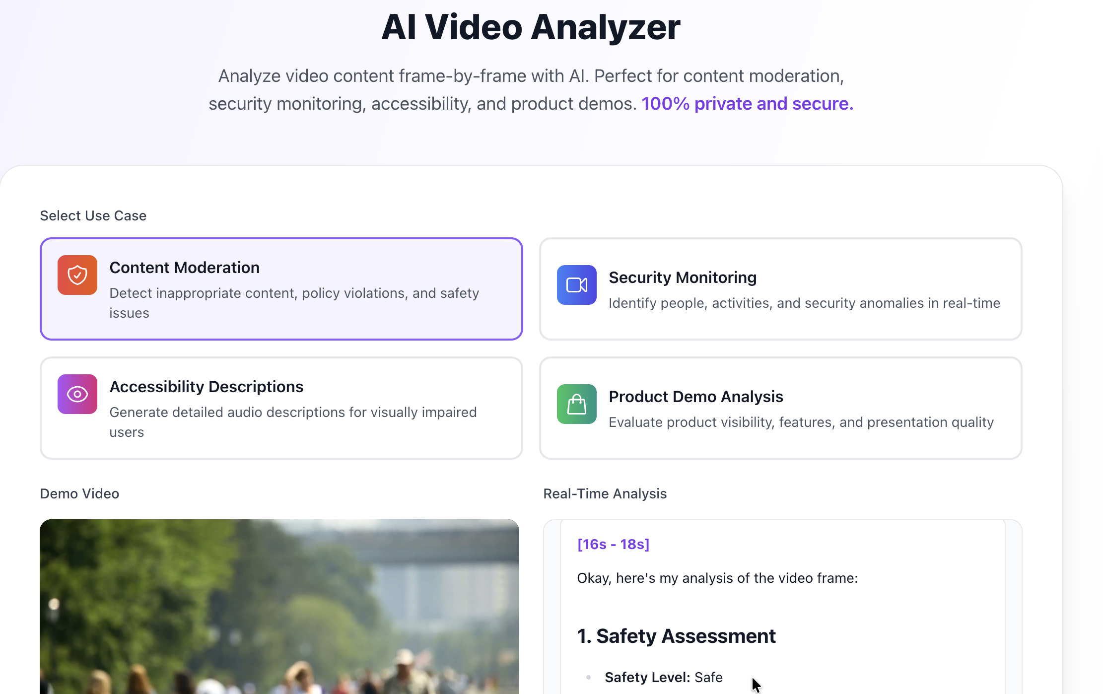AI Video Analyzer
