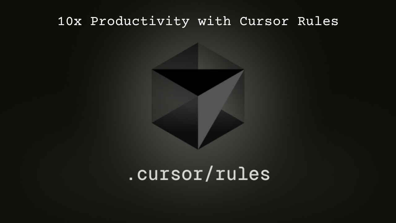 Cursor Rules: 10x Productivity with Cursor Rules, Context & Automation